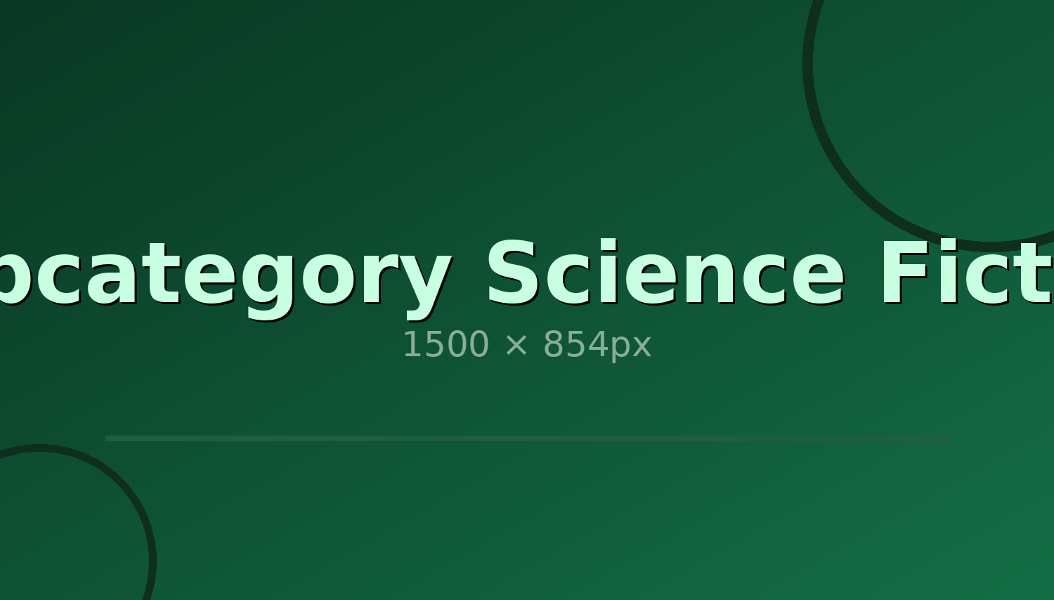Science Fiction (image for) Science Fiction