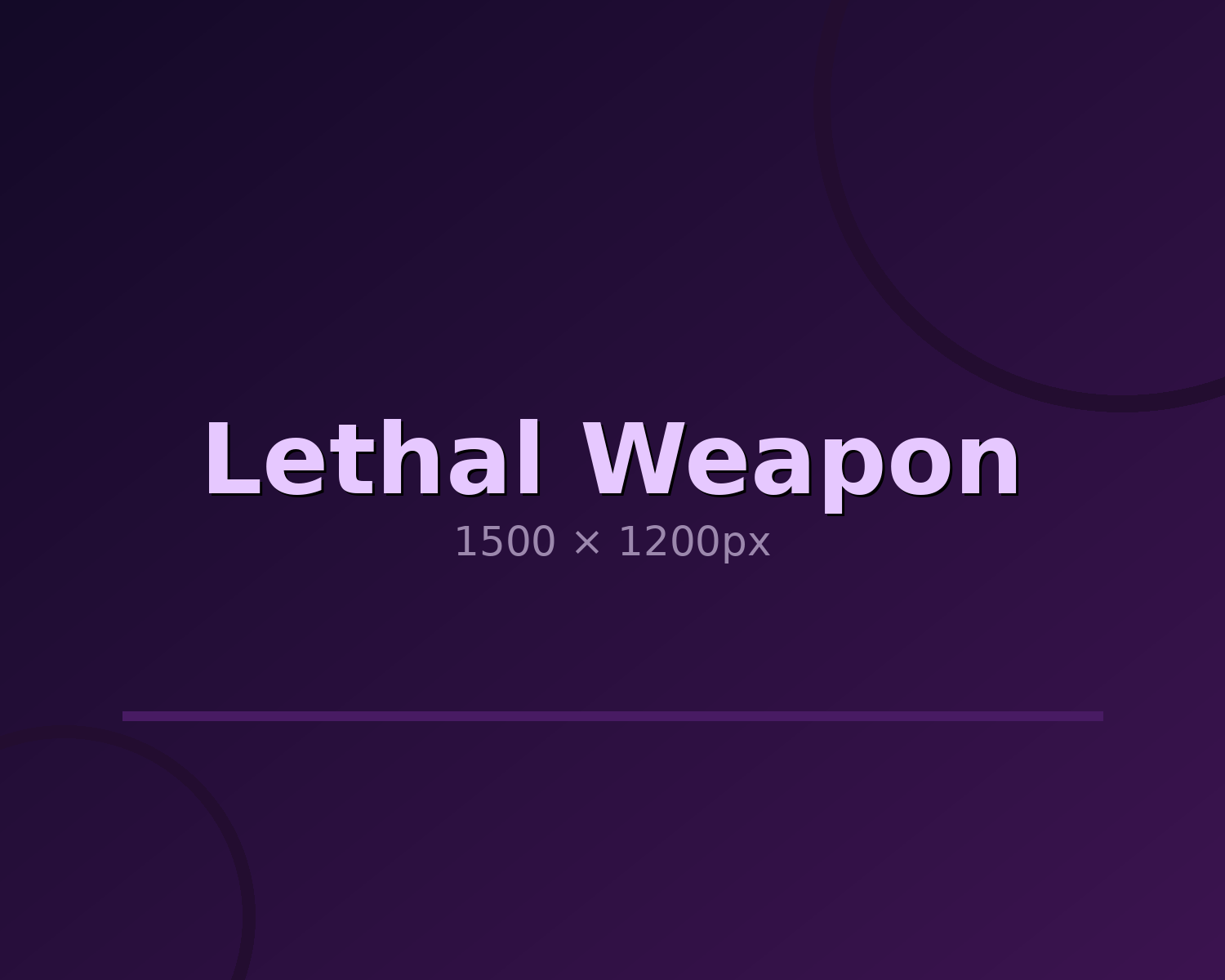 Lethal Weapon Linked (image for) Lethal Weapon Linked